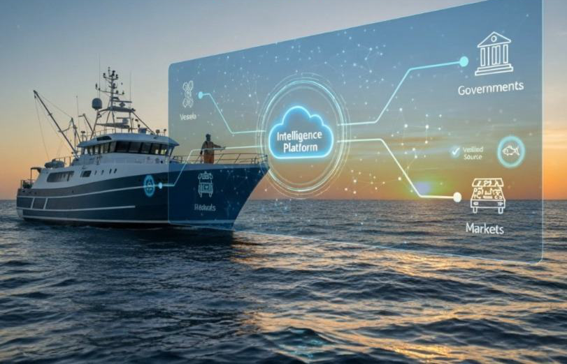 fishing vessel + monitoring platform composite