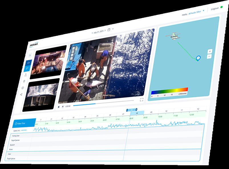 Virtual Observer platform on desktop monitor